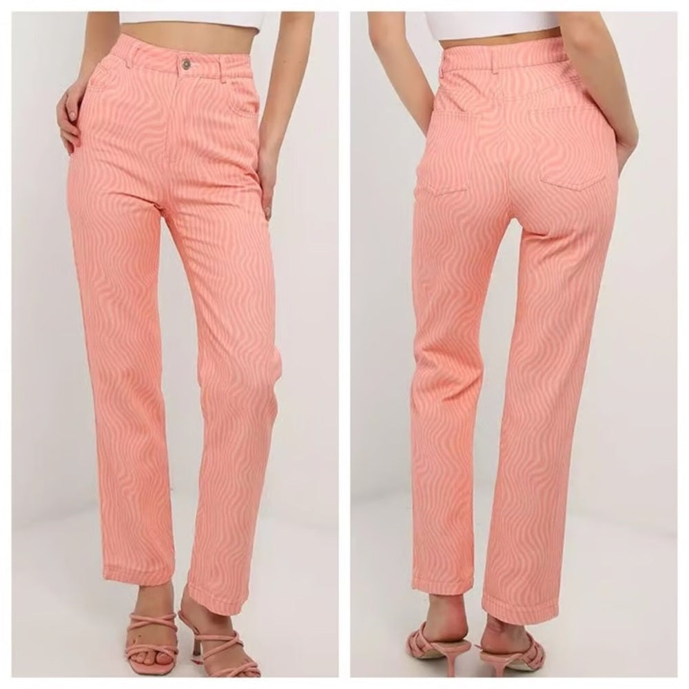 NWT SIZE 6 Peppermayo Peach Ankle Pants
