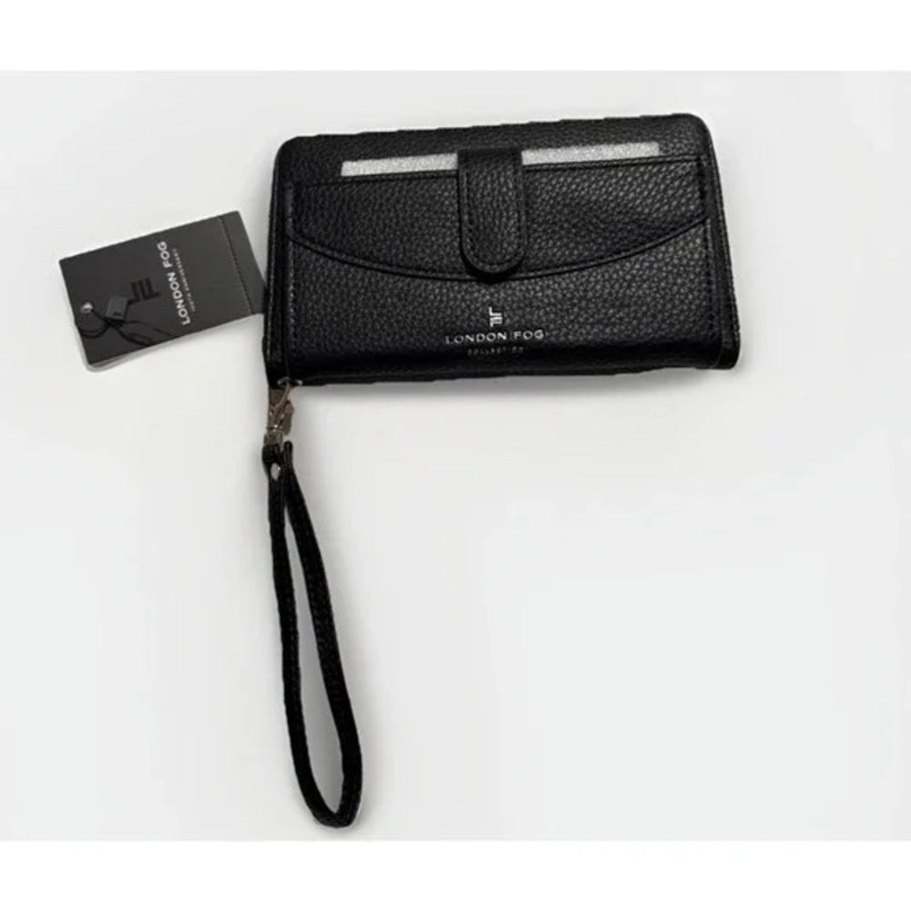 NEW London Fog Black Wallet