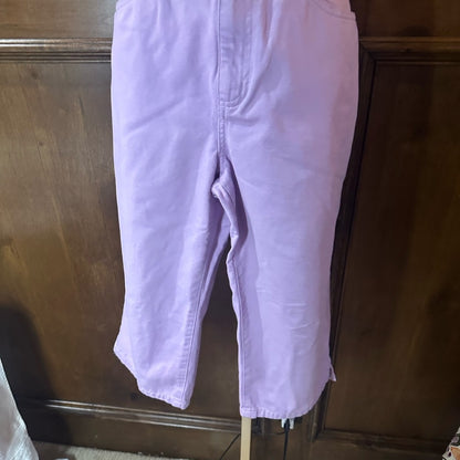 SIZE 10P Ralph Lauren Purple Capris