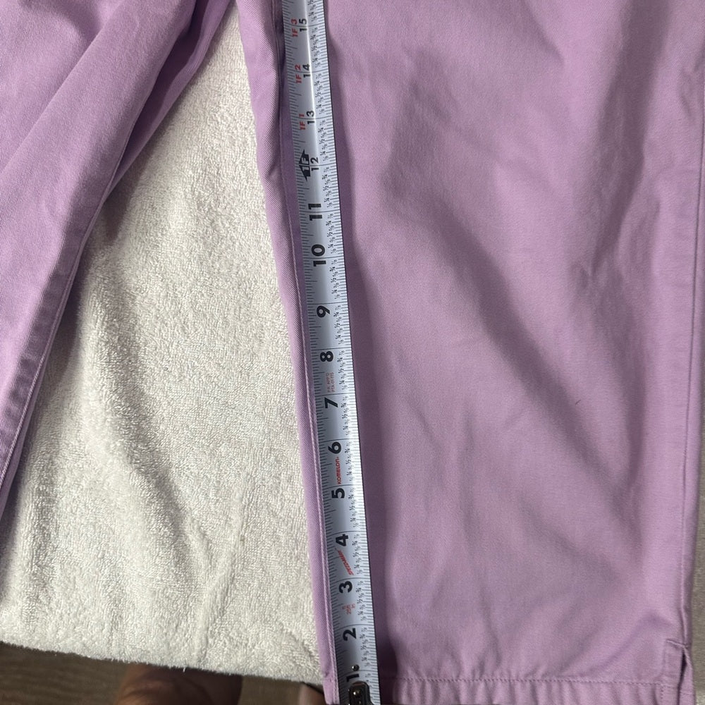 SIZE 10P Ralph Lauren Purple Capris