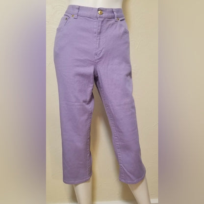 SIZE 10P Ralph Lauren Purple Capris