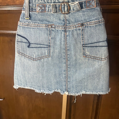 SIZE 4 American Eagle Outfitters Blue Mini Skirt Casual