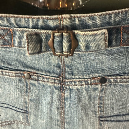 SIZE 4 American Eagle Outfitters Blue Mini Skirt Casual