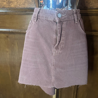 SIZE XL BDG Brown Mini Skirt