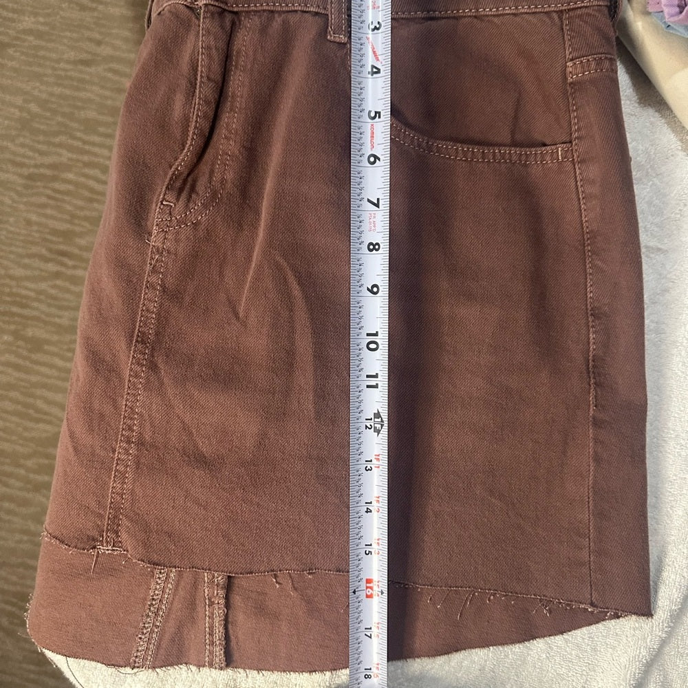 SIZE XL BDG Brown Mini Skirt