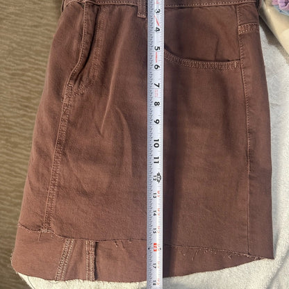 SIZE XL BDG Brown Mini Skirt
