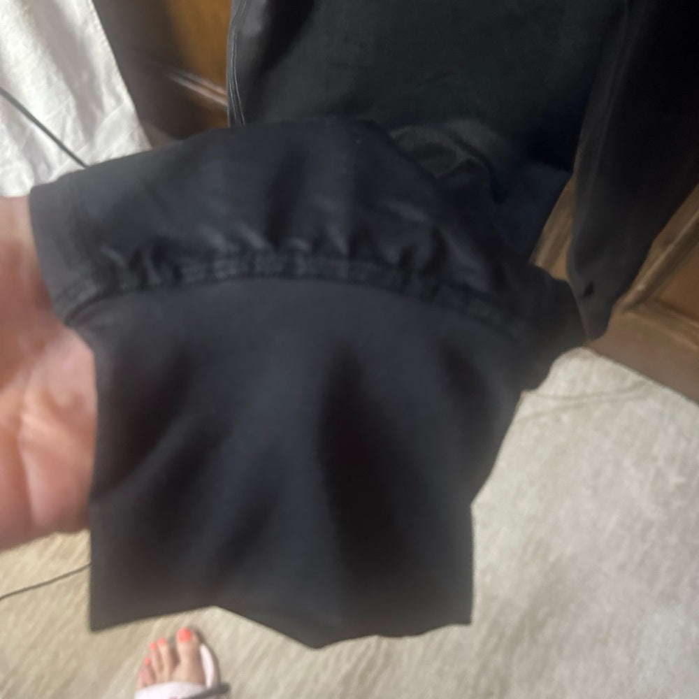NWT SIZE L Leggings Depot Black Joggers with Elastic Cuffs