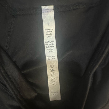 NWT SIZE L Leggings Depot Black Joggers with Elastic Cuffs