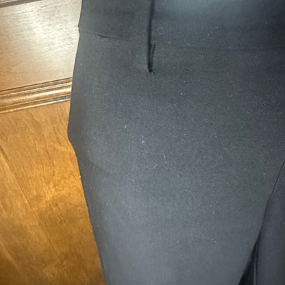 SIZE 8 H&M Black Straight Leg Pants High-Waisted Tailored