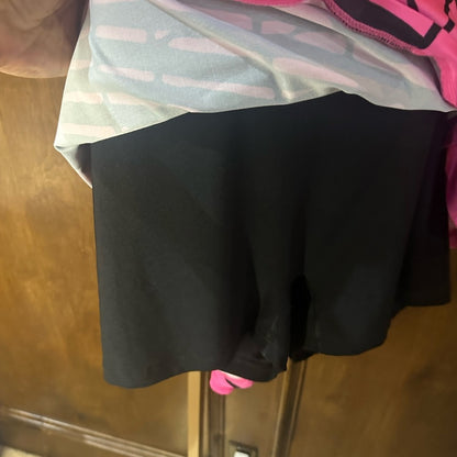 SIZE XL Simplicity Pink Asymmetrical Athletic Skater Skorts