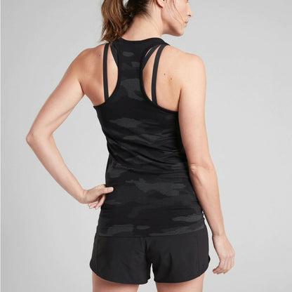 NWT SIZE S/M EleVen by Venus Williams Black Fitted Tank Top