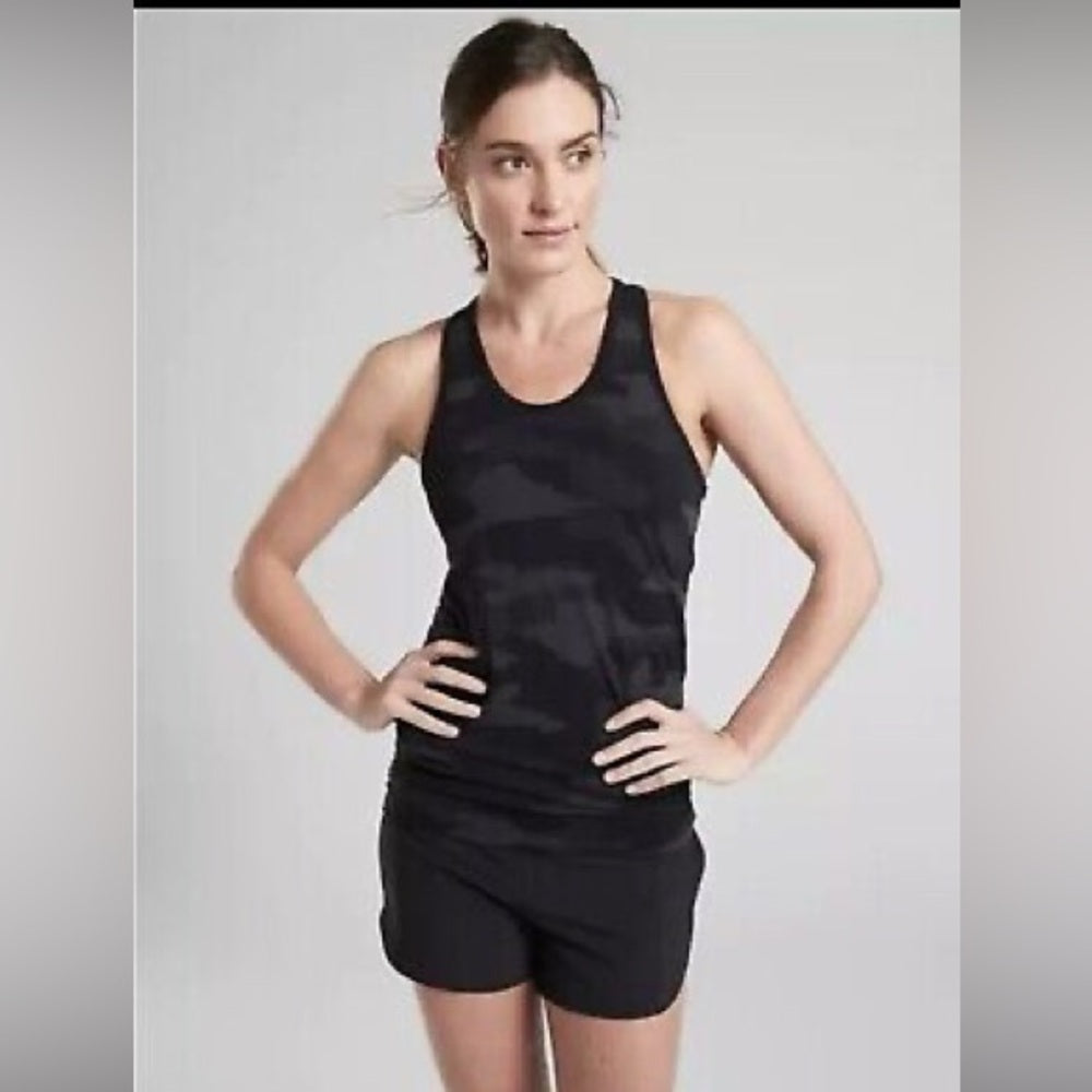 NWT SIZE S/M EleVen by Venus Williams Black Fitted Tank Top