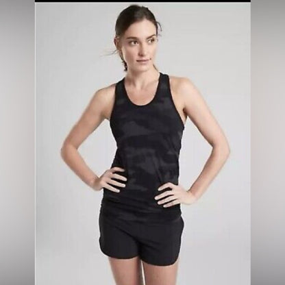 NWT SIZE S/M EleVen by Venus Williams Black Fitted Tank Top