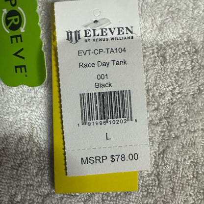 NWT SIZE S/M EleVen by Venus Williams Black Fitted Tank Top