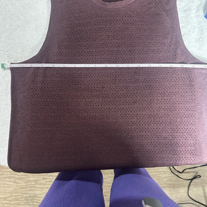 Lululemon Athletica Purple Ribbed Sleeveless Tank Top