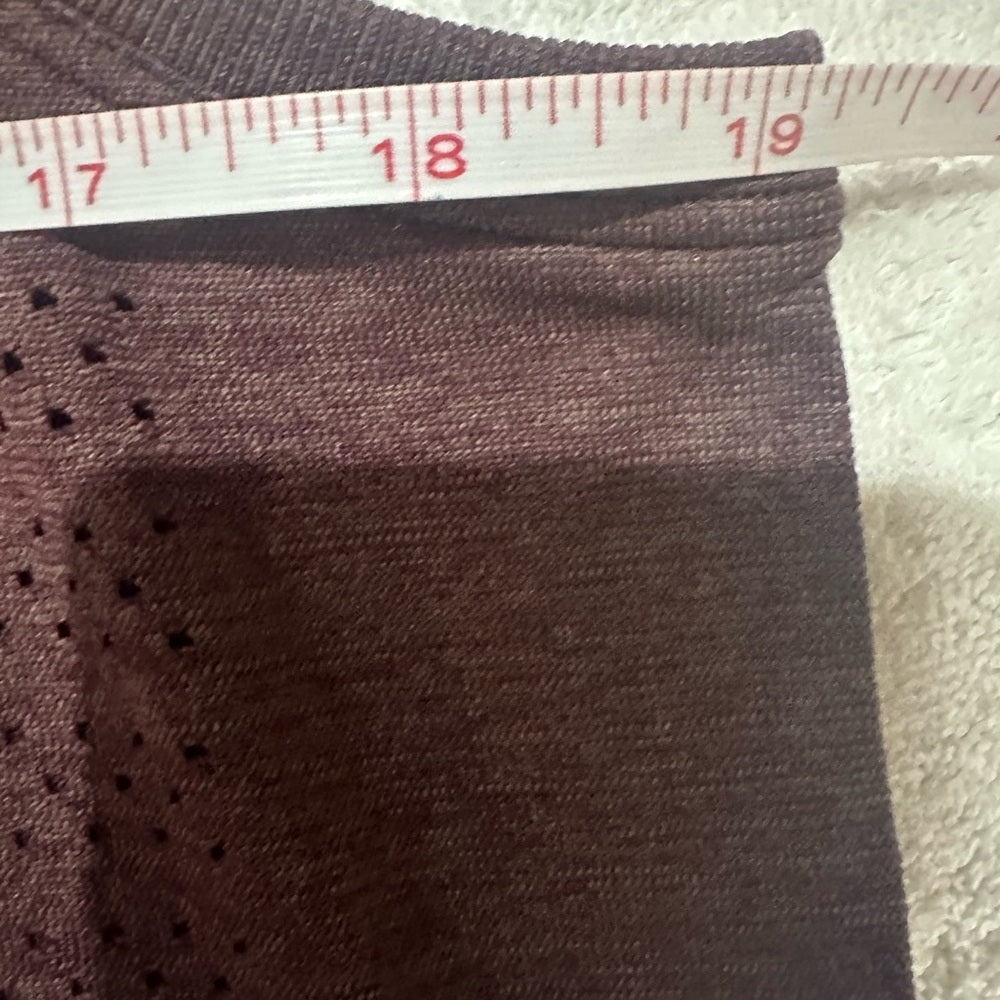 Lululemon Athletica Purple Ribbed Sleeveless Tank Top