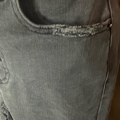 Pistola Black Cropped Ankle Jeans High-Waisted