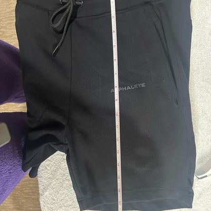 Alphalete Black Athletic Shorts with Relaxed Fit