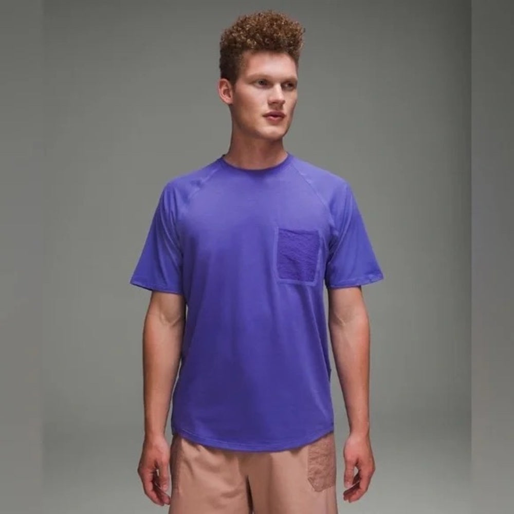 lululemon athletica Purple Short Sleeve Tee Relaxed Fit