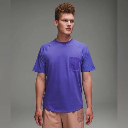 lululemon athletica Purple Short Sleeve Tee Relaxed Fit
