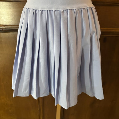 SIZE L Rue21 Blue Pleated Skater Skirt