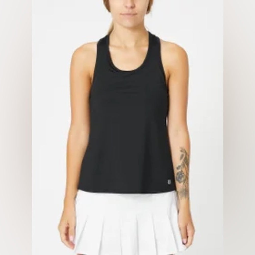 NWT SIZE S/M EleVen by Venus Williams Black Fitted Tank Top
