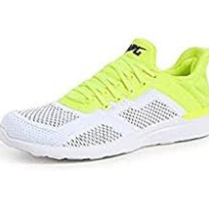 123. APL Athletic Shoes White and Yellow Lightweight Performance