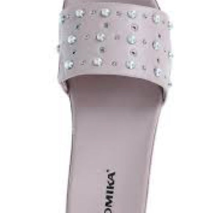 Romika Pink Pearl Embellished 127. Sandals