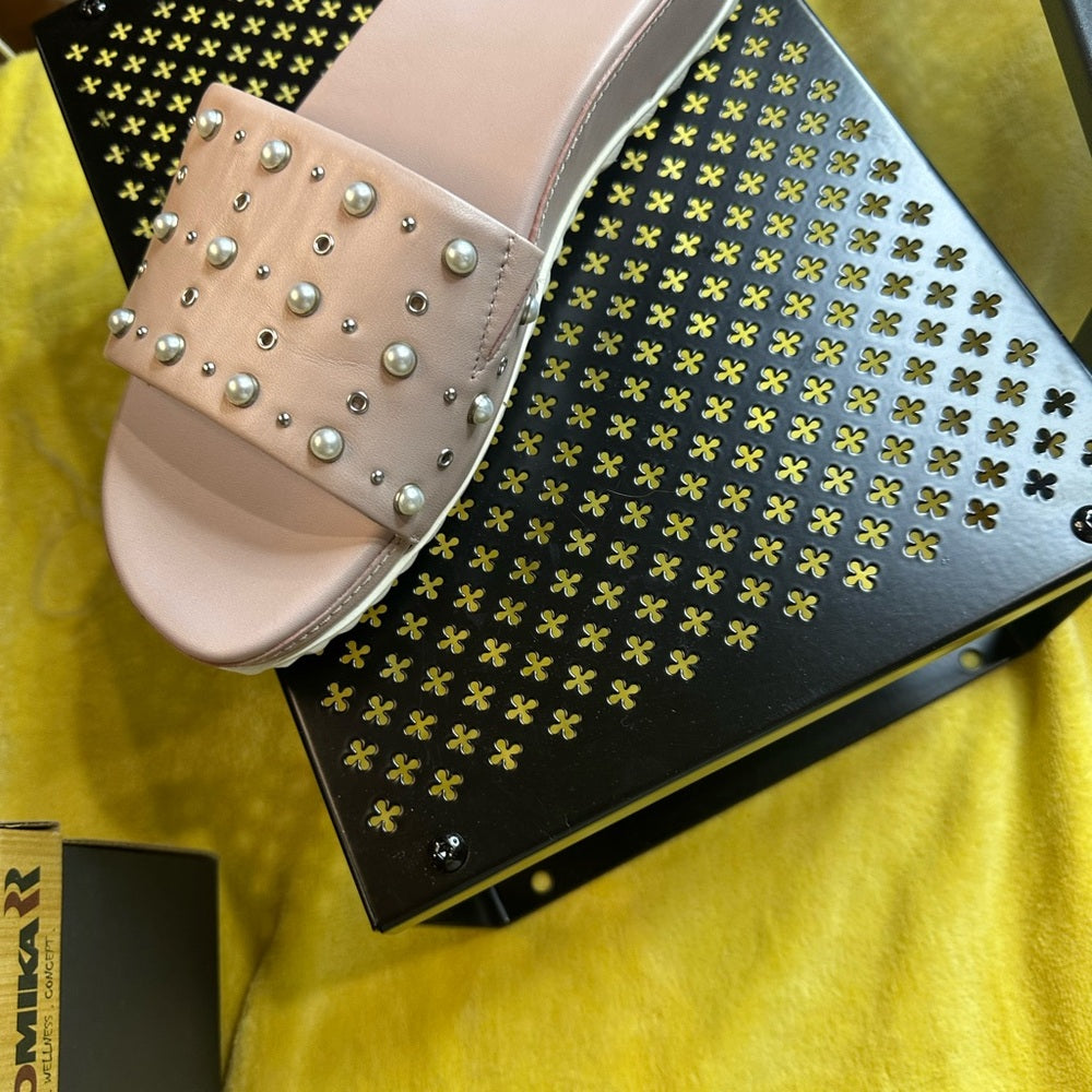 Romika Pink Pearl Embellished 127. Sandals