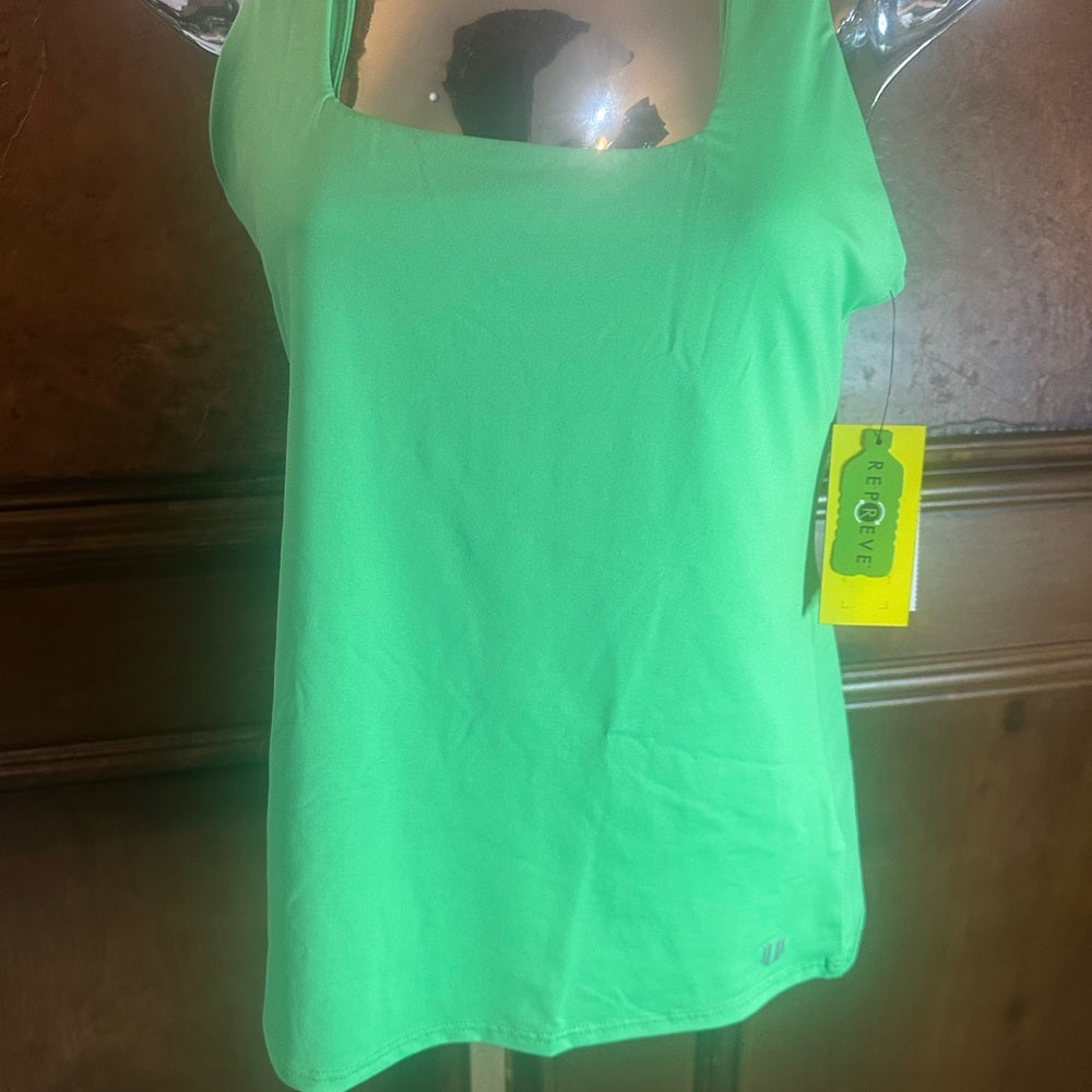 NWT SIZE S/XS EleVen by Venus Williams Green Crop Top