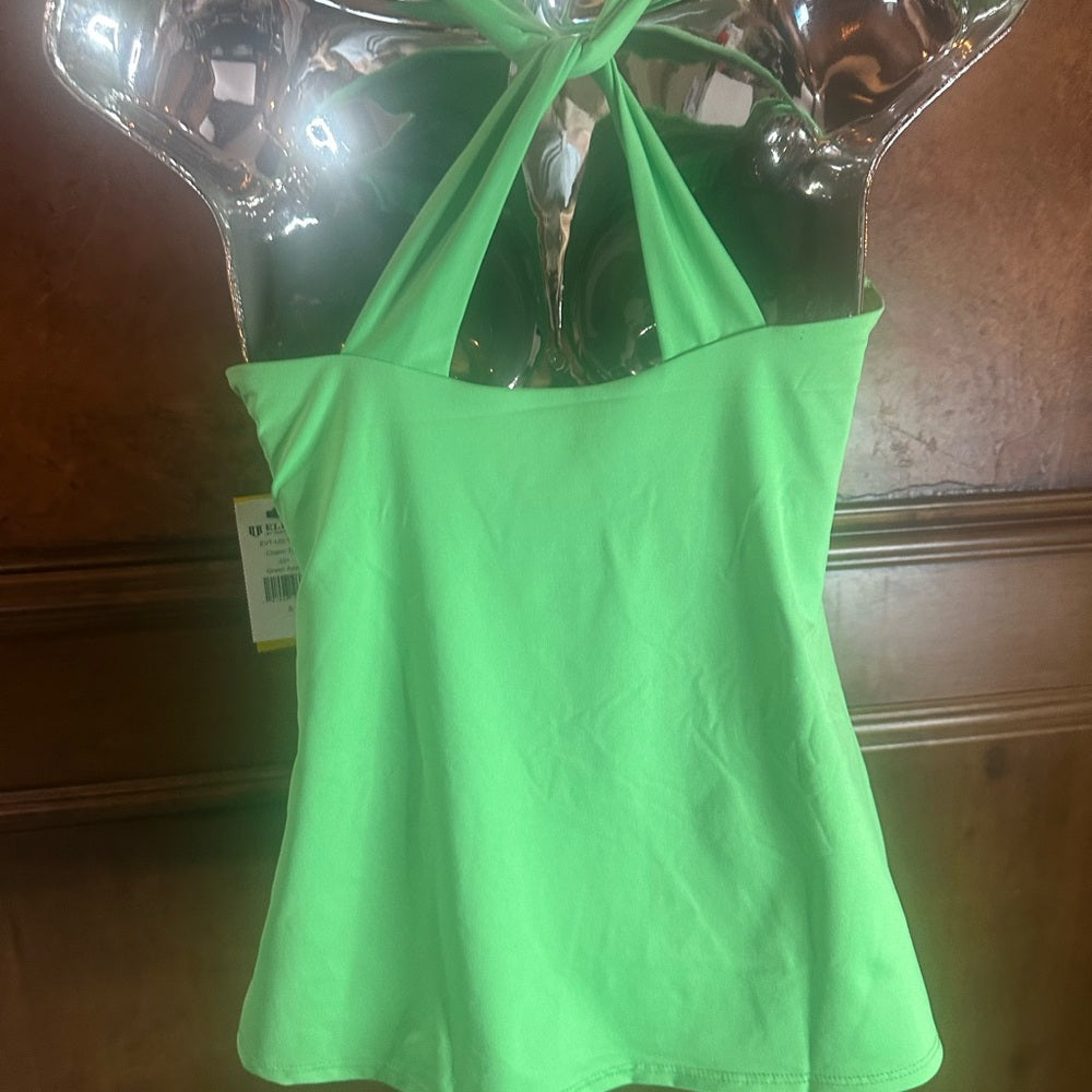 NWT SIZE S/XS EleVen by Venus Williams Green Crop Top