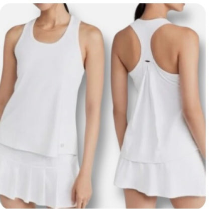 NWT SIZE XS/L/XL EleVen by Venus Williams White Sleeveless Relaxed Tank