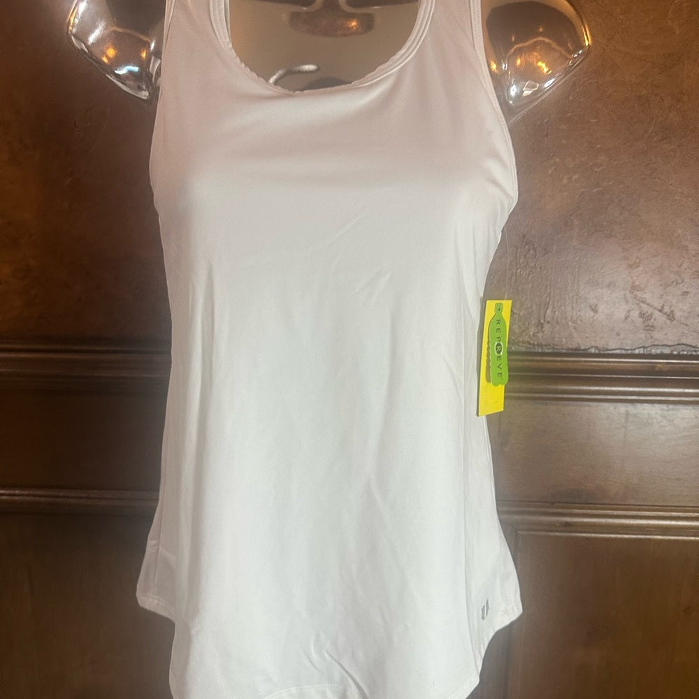 NWT SIZE XS/L/XL EleVen by Venus Williams White Sleeveless Relaxed Tank