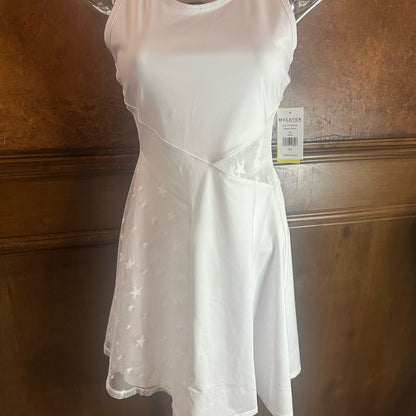 NWT SIZE XS/M EleVen by Venus Williams White Halter Sundress
