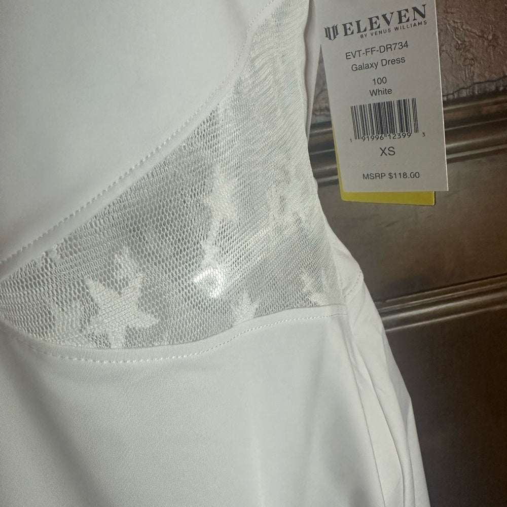 NWT SIZE XS/M EleVen by Venus Williams White Halter Sundress