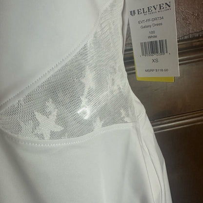 NWT SIZE XS/M EleVen by Venus Williams White Halter Sundress