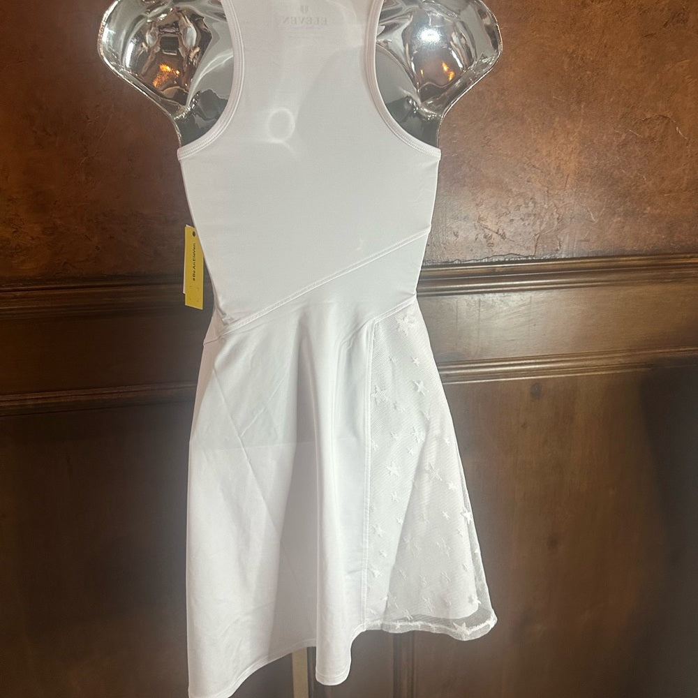 NWT SIZE XS/M EleVen by Venus Williams White Halter Sundress