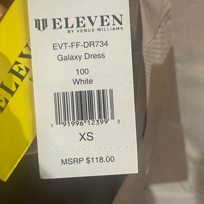 NWT SIZE XS/M EleVen by Venus Williams White Halter Sundress