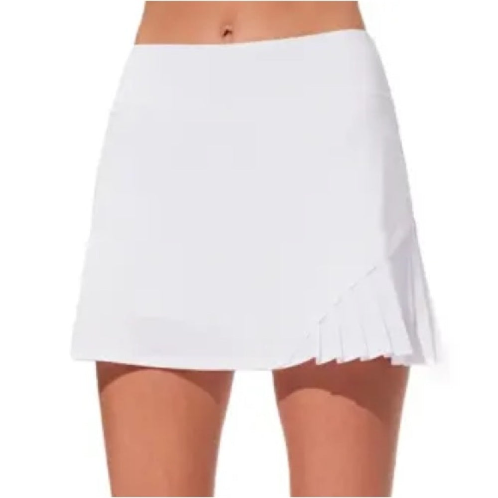 NWT SIZE XS/S/M EleVen by Venus Williams White Mini Skater Skorts