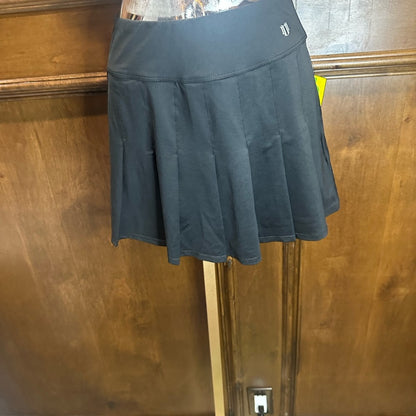 NWT SIZE S/M/L EleVen by Venus Williams Black Pleated Athletic Skorts