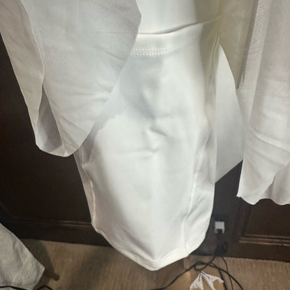 NWT SIZE XL/XXL EleVen by Venus Williams White Bike Shorts for Active Style