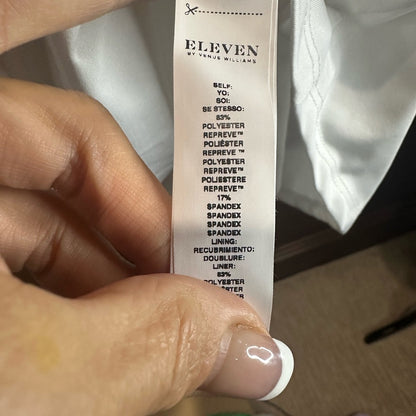 NWT SIZE S EleVen by Venus Williams White Pleated Skater Skorts