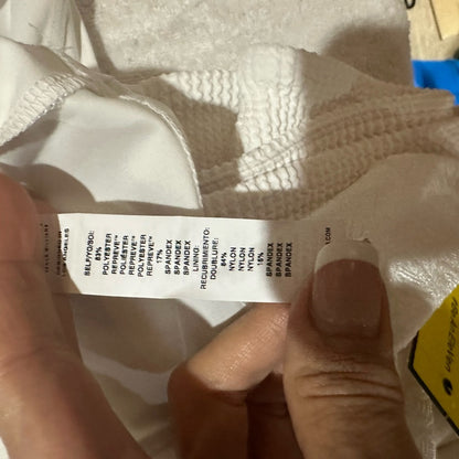 NWT SIZE XS/M EleVen by Venus Williams Fitted White Muscle Tee