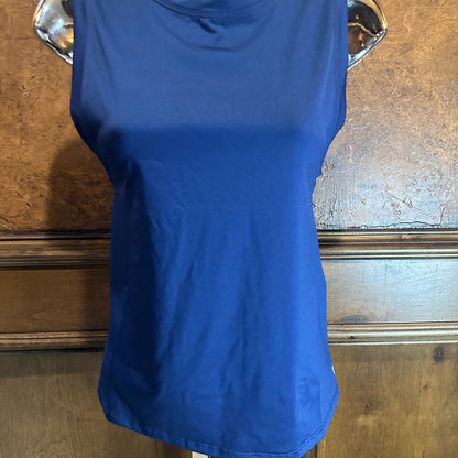 NWT SIZE M/L EleVen by Venus Williams Blue Fitted Muscle Tee