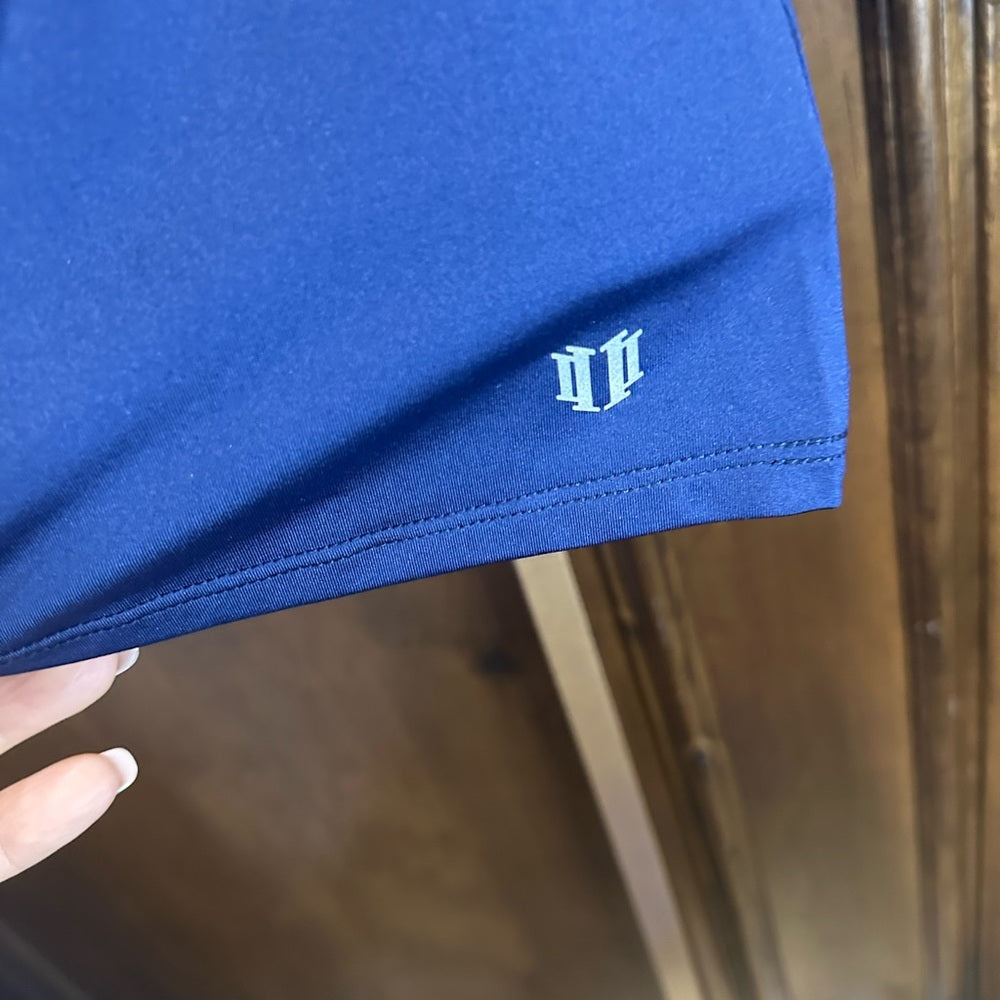 NWT SIZE M/L EleVen by Venus Williams Blue Fitted Muscle Tee