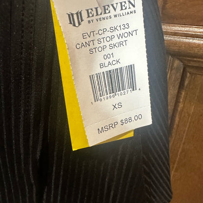 NWT SIZE XS/L EleVen by Venus Williams Black Skort