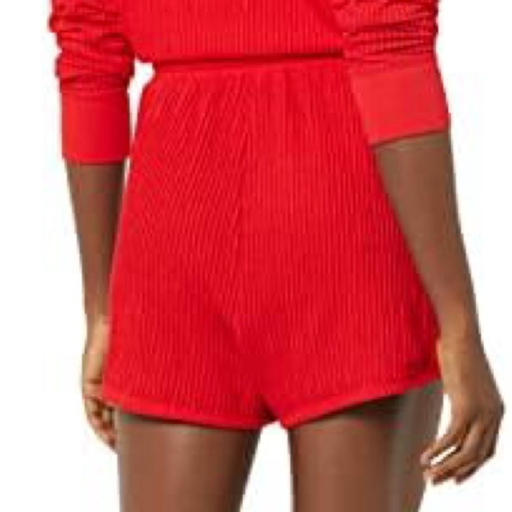 NWT SIZE XS/M EleVen by Venus Williams High Waist Red Performance Shorts