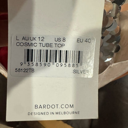 NWT SIZE M/L Finders Keepers Black and White Crop Top