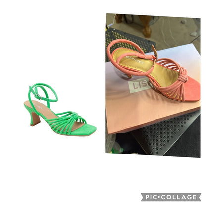 182.184. NEW SIZE 6.5 Chic Pink Strappy Heels for Summer Events