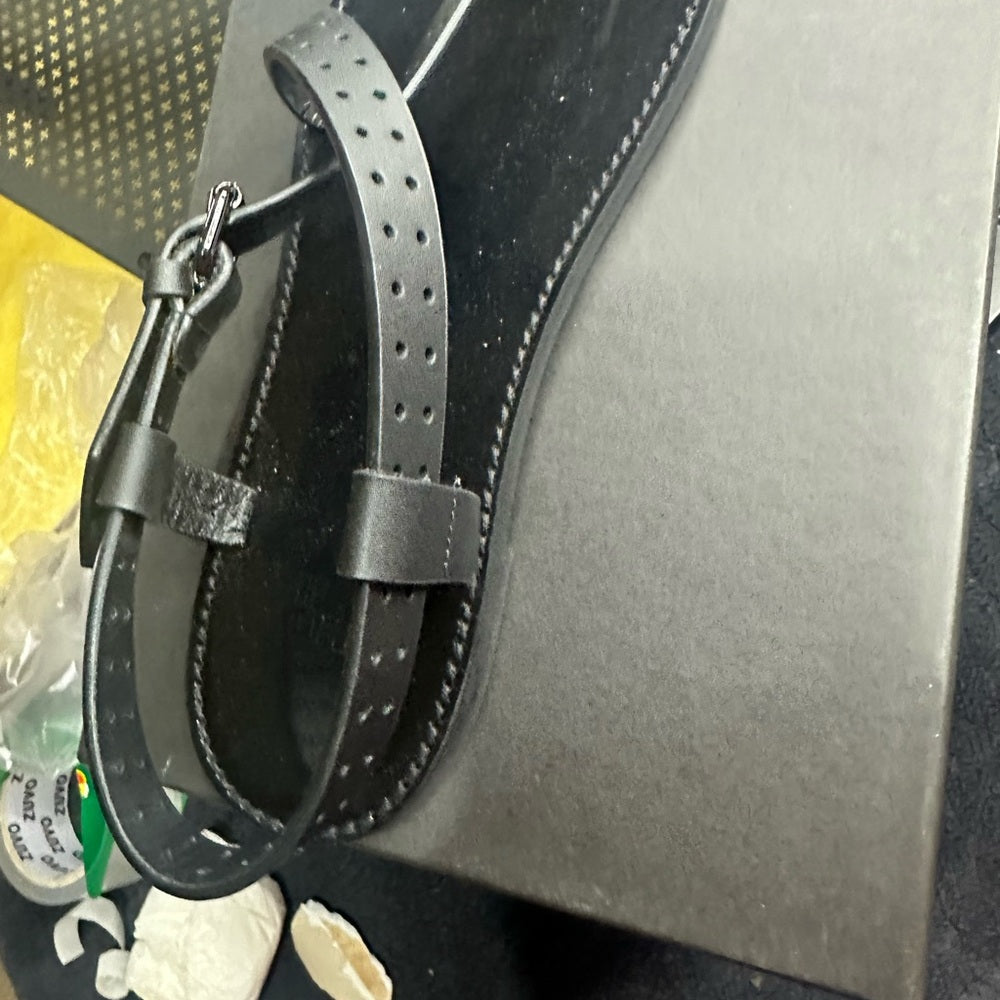 183. NEW SIZE 9.5-10.5 The Kooples Black Sandals Minimalist Design Everyday Wear